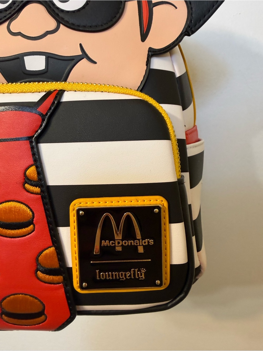 Loungefly x McDonald's Hamburglar Character Mini Backpack NWT - Picture 2 of 11